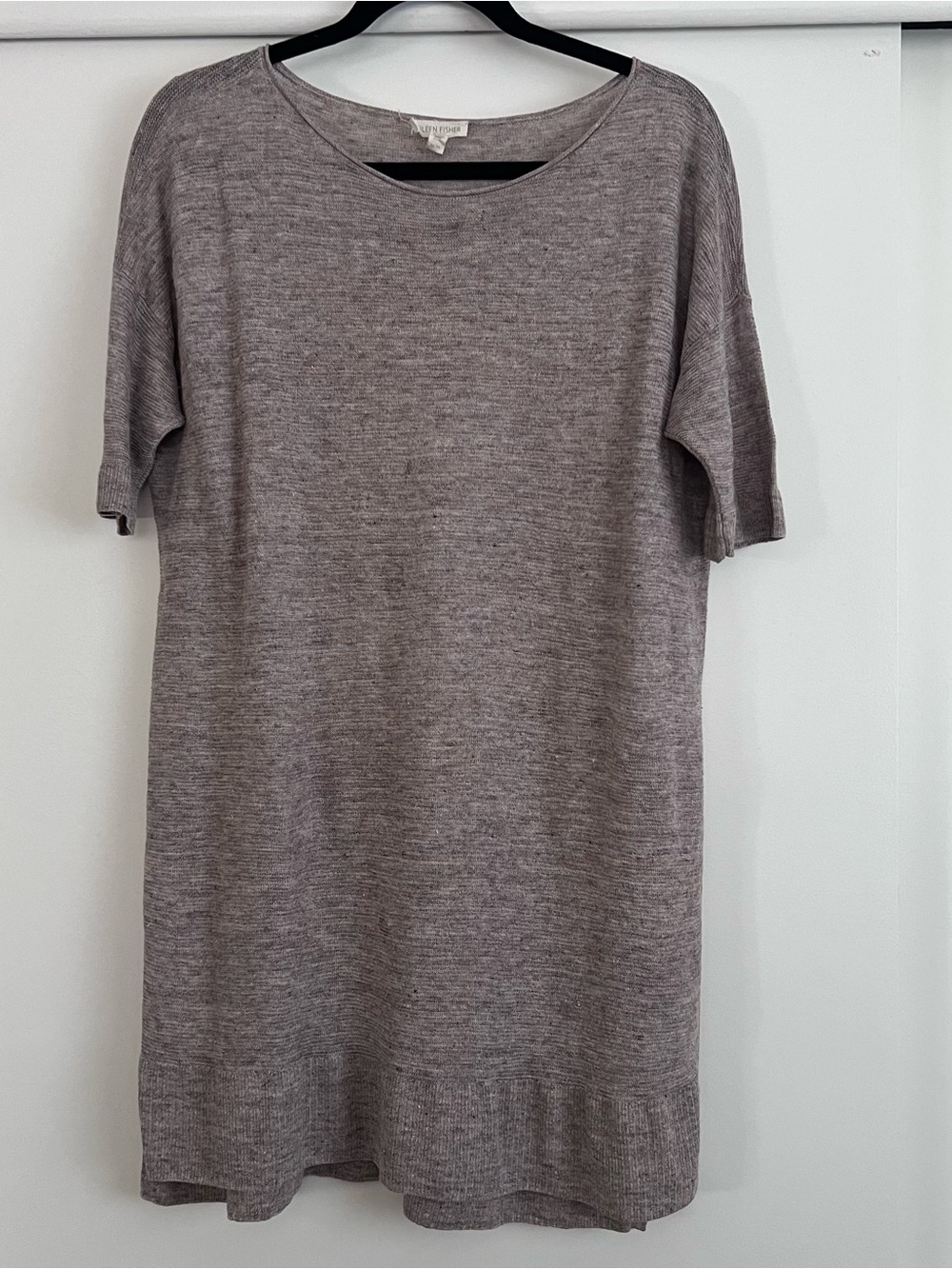 Eileen Fisher 100% Linen Knit Tunic